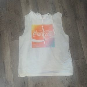 Hooded Coke Tank Top